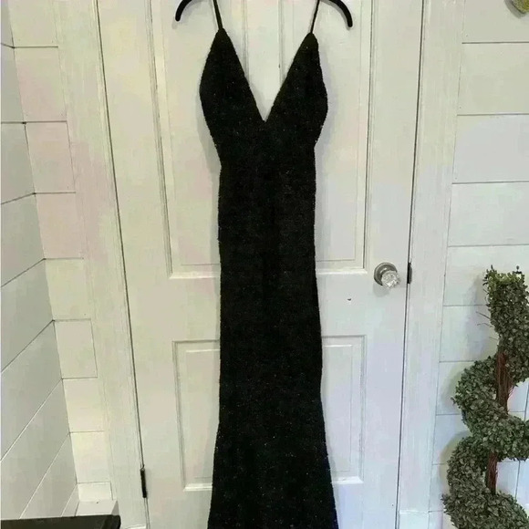 House of Harlow Revolve Sansia Maxi Dress Black NWT‎ size S - Picture 3 of 6